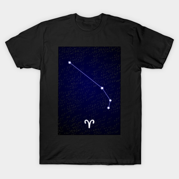 Aries constellation T-Shirt by EddyBispo